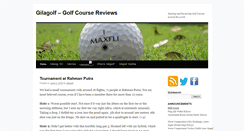 Desktop Screenshot of gilagolf.net